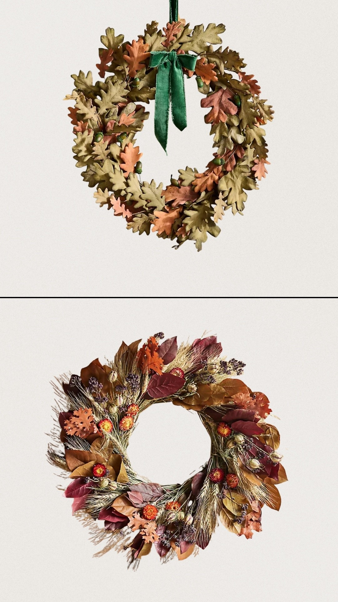 Fall wreaths from today’s THIS or THAT. 🍂🍁 Both from Anthro! #anthrofinds 

#LTKHoliday #LTKHome #LTKSeasonal