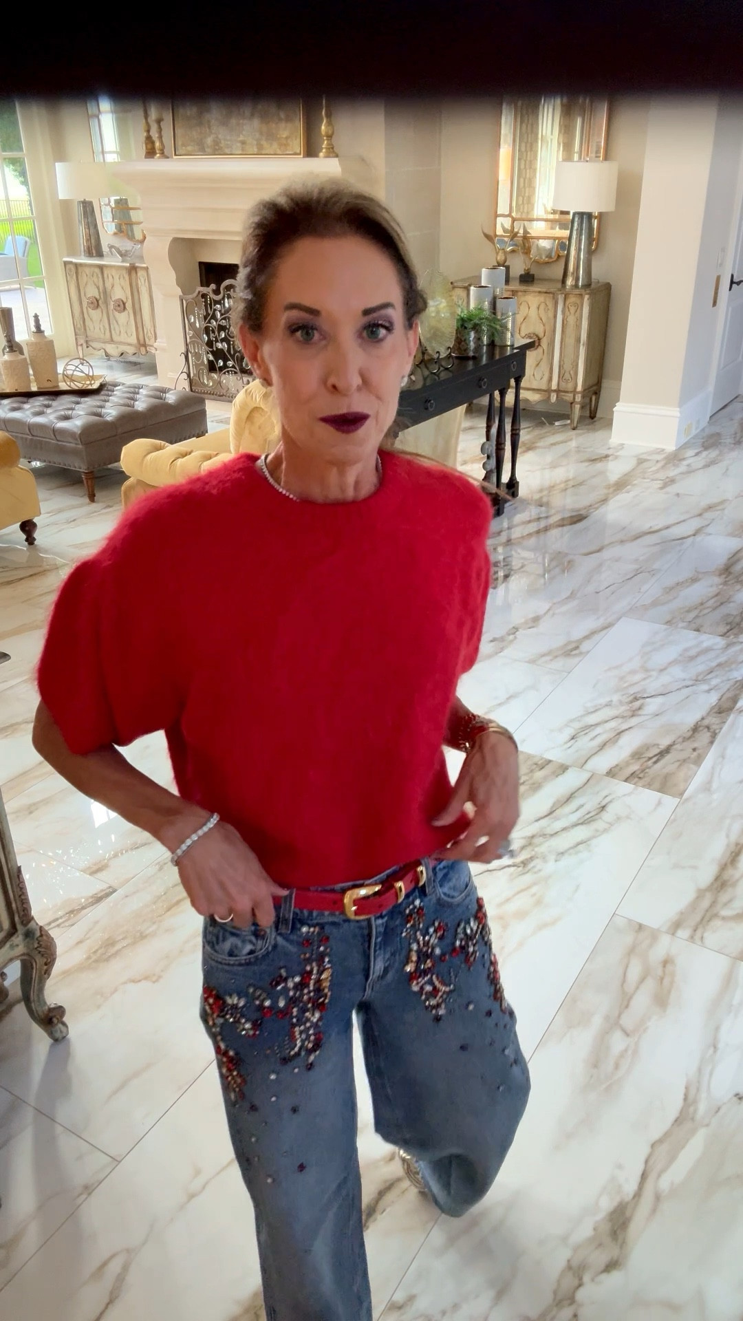 ✨ When denim becomes art ✨ These Alice + Olivia embellished jeans are giving major statement vibes—glam, playful, and so Achicalisa! Dress them up with heels and a bold lip or keep it casual with sneakers and a crop top… either way, you’ll shine ✨

💎 Because who says jeans can’t be couture?

#AliceAndOlivia #AchicalisaStyle #EmbellishedJeans #StatementDenim #LuxuryFashion #NYFWVibes #StyleGoals #YourLifeYourGameYourBold #OOTD #StreetStyle #ChicAndBold #CoutureDenim #GlamLook #BoldAndBeautiful #StyleIcon #FashionObsessed #WardrobeGoals #ElevatedStyle #DesignerDenim #TrendAlert #ViralStyle #StyleReels #GlamVibes #BoldFashionMoves #InspoOfTheDay #fashion #style #grwm #ootd

#LTKBeauty #LTKOver40 #LTKStyleTip