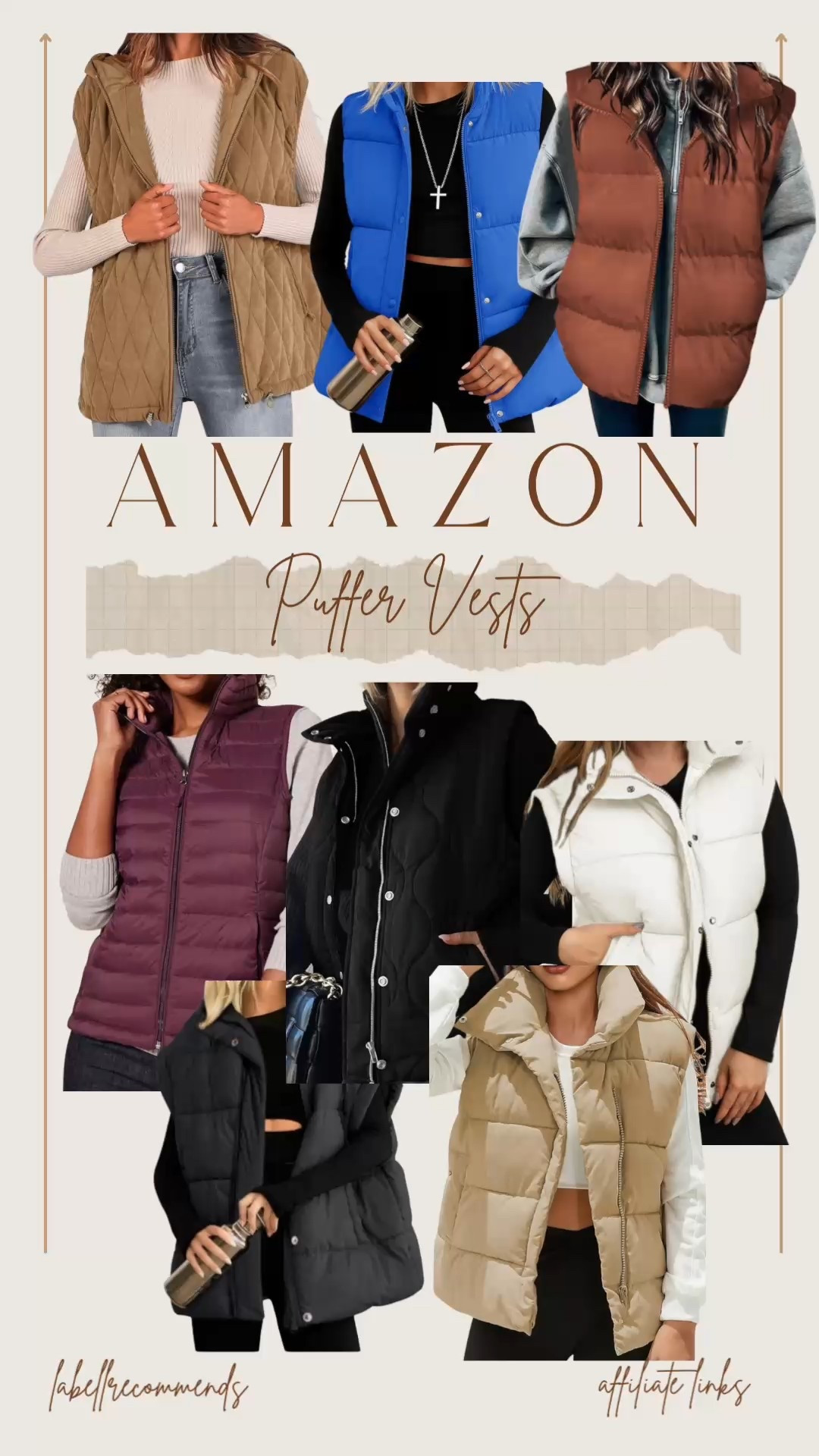 Cozy, chic, and totally layerable — these Amazon puffer vests for women are my go-to for fall → winter outfits. Think lightweight quilted vests, cropped or long styles, plus-size options, and insulated stand-collars that layer perfectly over sweaters, hoodies, or dresses. Affordable Amazon finds, easy styling tips, and must-have cold-weather layering pieces  #Amazonfinds #layeringessentials
#puffervest, #puffervests, #croppedpuffervest, #longpuffervest


puffer vest women, women’s puffer vest Amazon, cropped puffer vest, long puffer vest, lightweight puffer vest, plus size puffer vest, insulated down vest women, quilted vest women, puffer vest outfit ideas, how to style a puffer vest.  ￼

#LTKFindsUnder50 #LTKSaleAlert