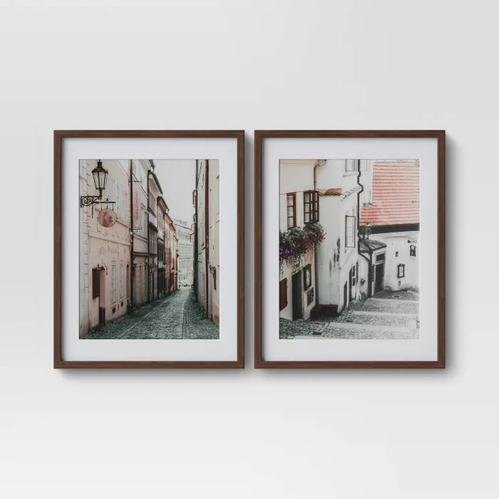 (Set of 2) 16" x 20" City Photography Framed Print - Threshold™ | Target
