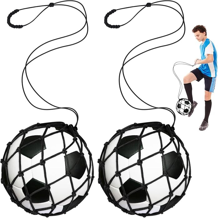 Soccer Kick Trainer 2 Psc with Return Net - Football Training Equipment for Boys & Girls - Practi... | Amazon (US)