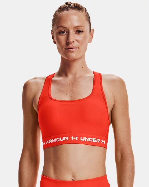 Women's Armour® Mid Crossback Sports Bra | Under Armour (US)
