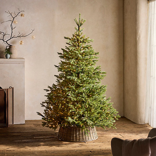 Faux Pre-Lit Fraser Fir | Terrain