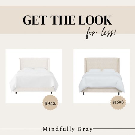 Get the look for less! Linen bed 

#LTKhome