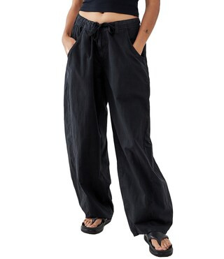 Carter Low Rise Baggy Fit Cocoon Pants | Dillard's