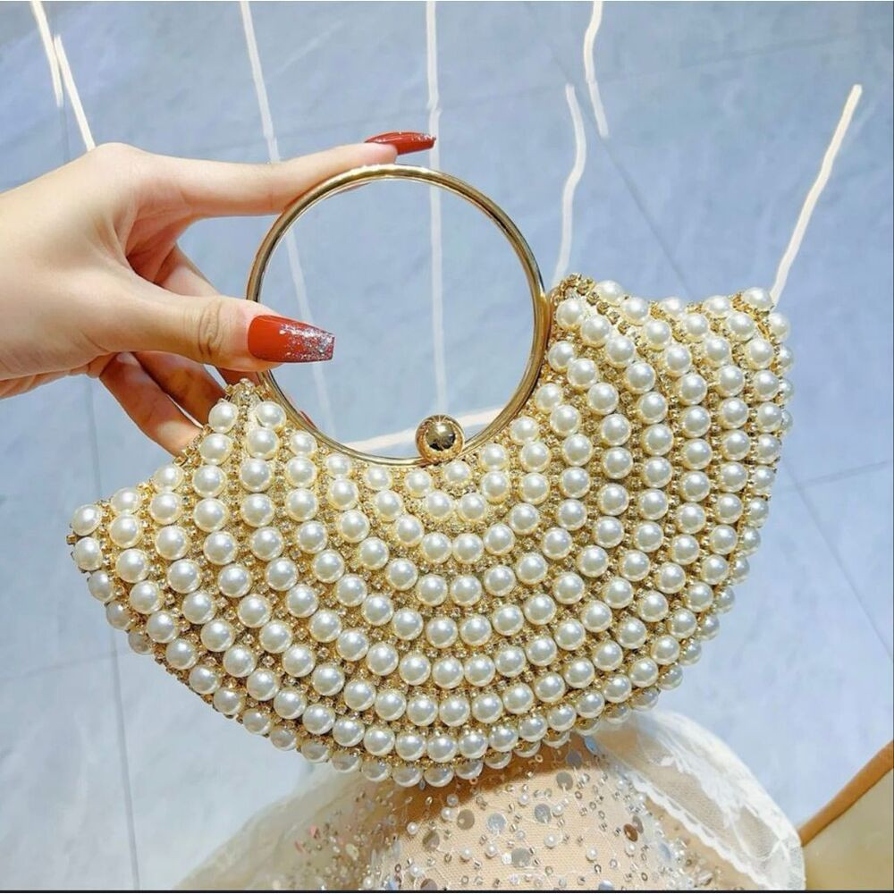 Pearl Embellished Evening Bag | Poshmark