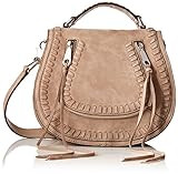 Rebecca Minkoff Small Vanity Saddle, Sandstone | Amazon (US)