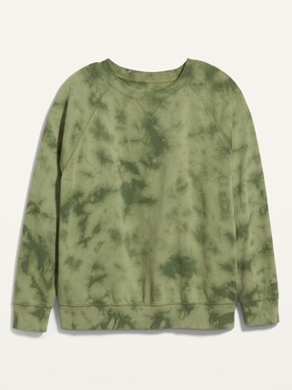 Vintage Tie-Dyed Plus-Size Crew-Neck Sweatshirt | Old Navy (US)