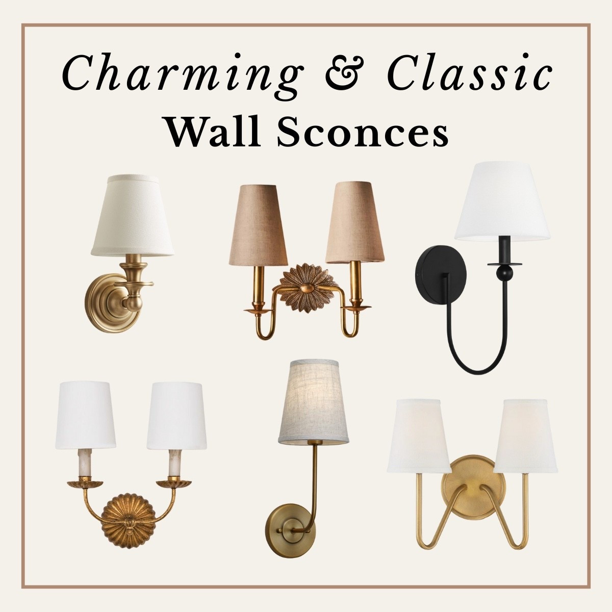 Charming and classic wall sconces / wall sconces light fixtures 

#LTKStyleTip #LTKHome