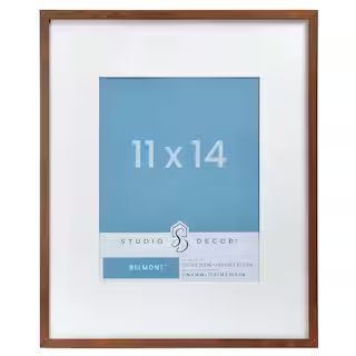 Narrow Belmont Frame with Mat by Studio Décor® | Michaels | Michaels Stores