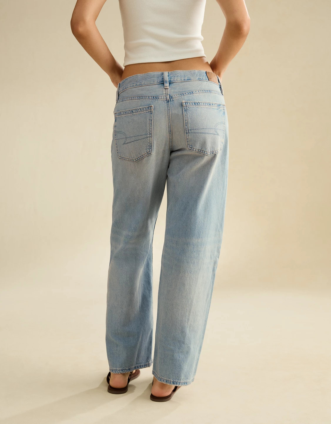AE Low-Rise Classic Straight Jean | American Eagle Outfitters (US & CA)
