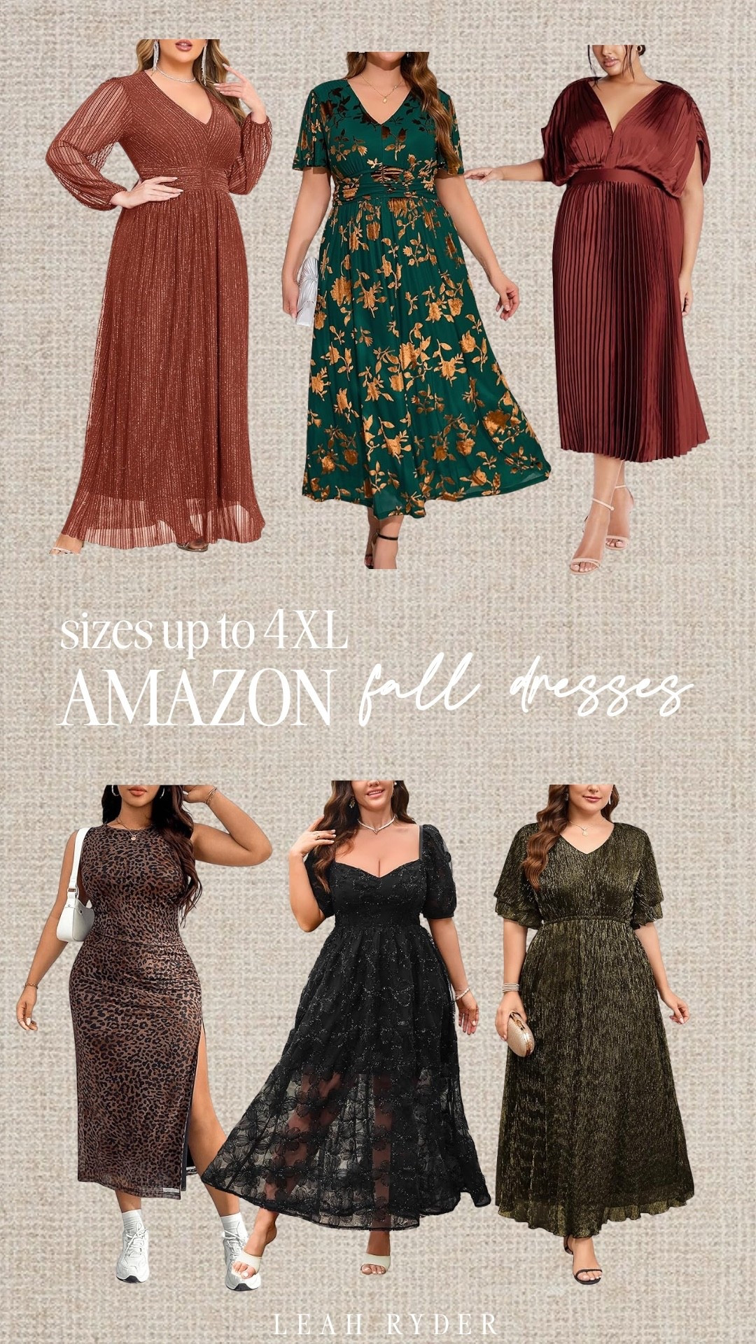 These Amazon fall dresses are made for every body 🍂 With sizes up to 4XL, these flattering fall dresses include pleated styles, floral prints, and classic black lace. Perfect for fall weddings, family photos, or dinner dates, each one brings style and comfort. Shop the best plus-size fall dresses on Amazon to refresh your seasonal wardrobe.

#LTKPlusSize #LTKHoliday #LTKStyleTip