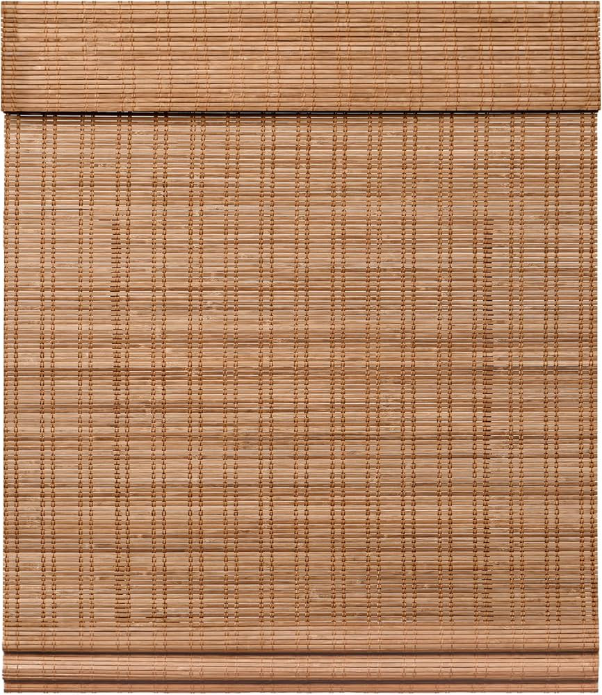 LazBlinds Cordless Bamboo Roman Shades for Windows, 47'' W x 60'' H | Amazon (US)
