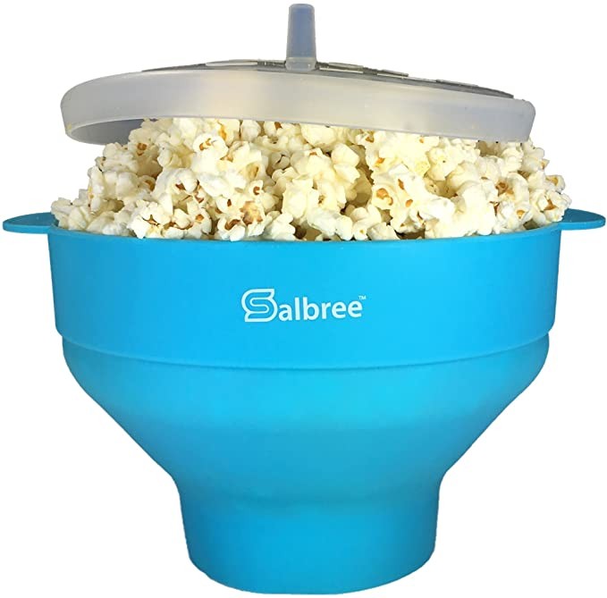 Original Salbree Microwave Popcorn Popper, Silicone Popcorn Maker, Collapsible Bowl BPA Free - 15... | Amazon (US)