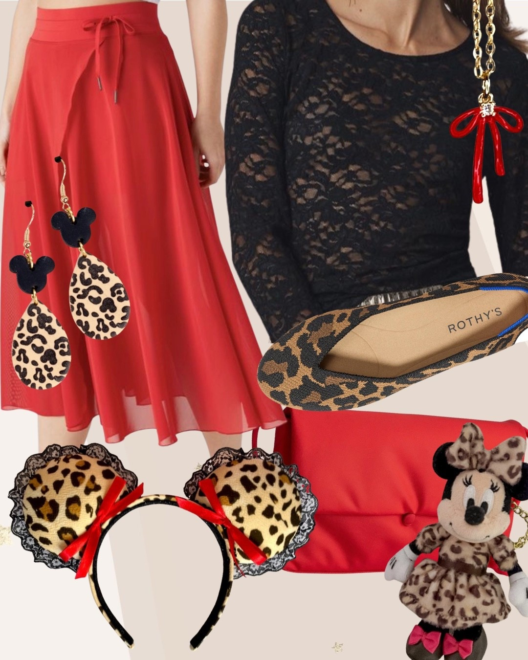 Inspired by Cheetah Print and Lace ❤️🐆🖤