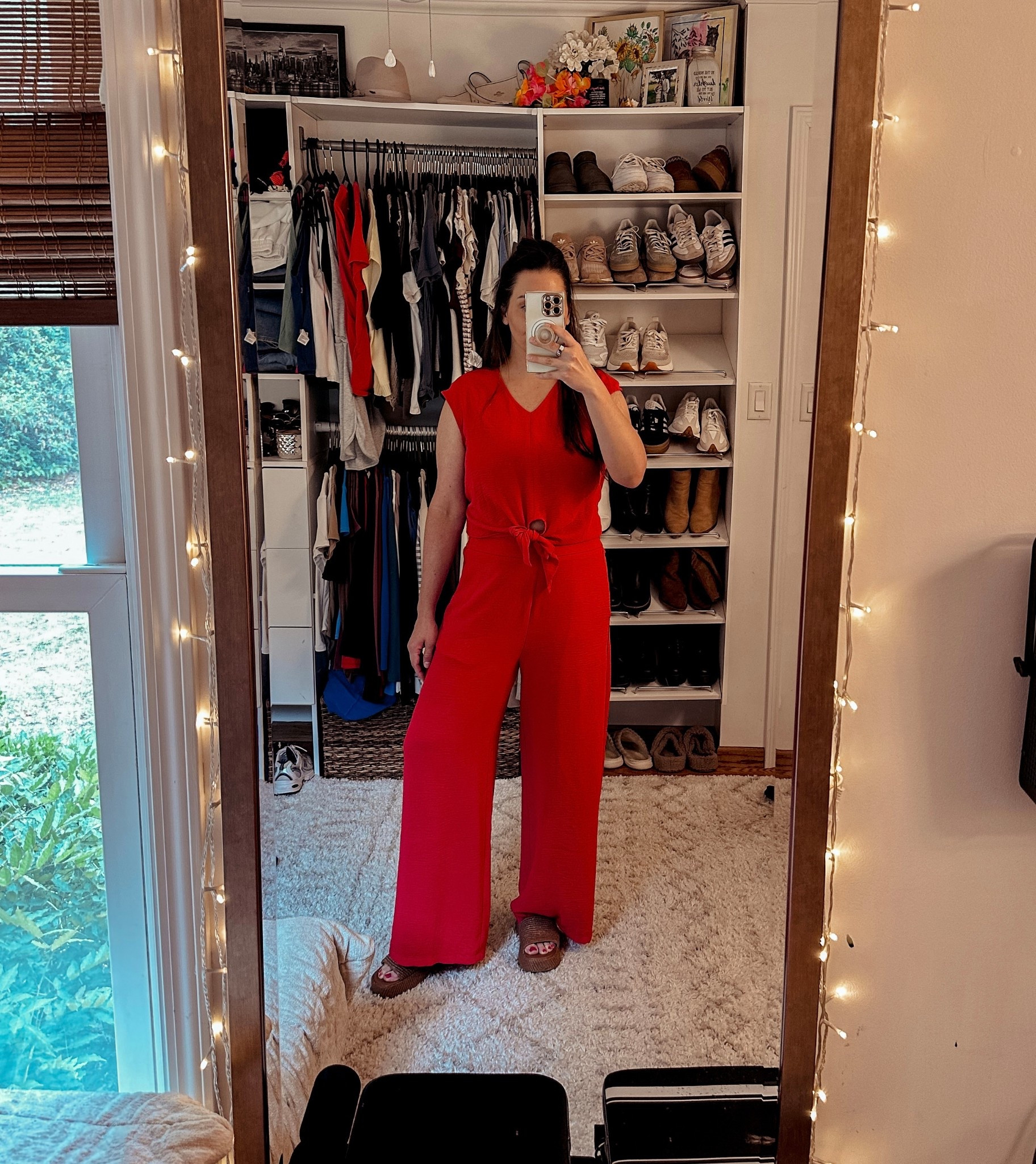 So obsessed with this jumpsuit 

#LTKMidsize #LTKgrwm #LTKPetite