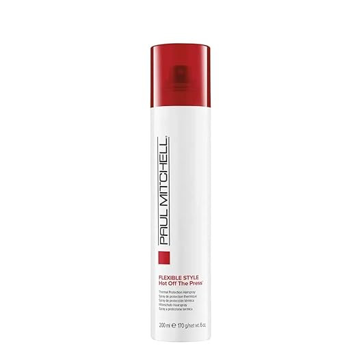 Paul Mitchell Hot Off The Press Thermal Protection Hairspray, Perfect Prep + Finish For Heat Styl... | Amazon (US)