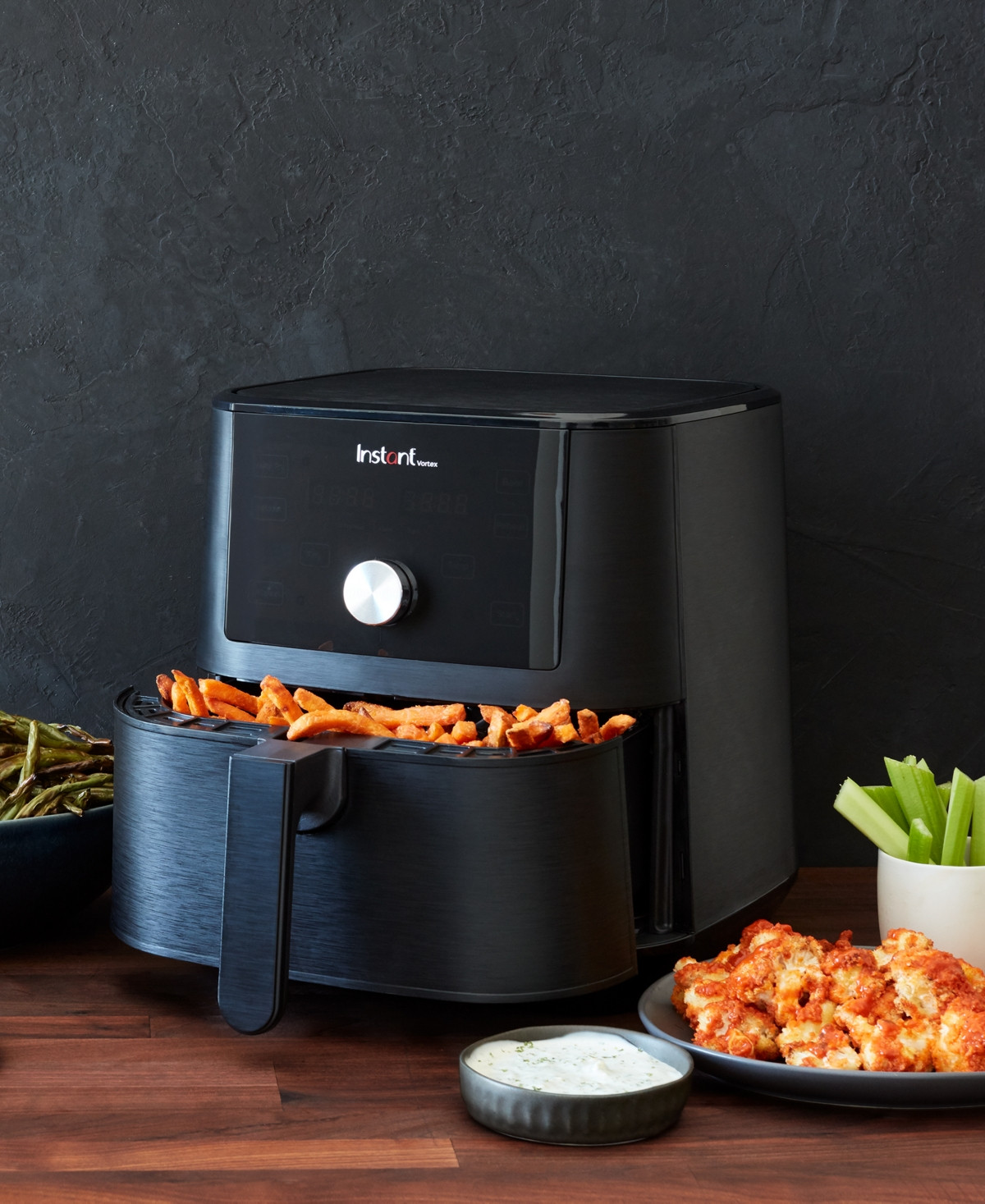 Instant Pot 6Qt Vortex 4-in-1 Air Fryer - Black | Macy's