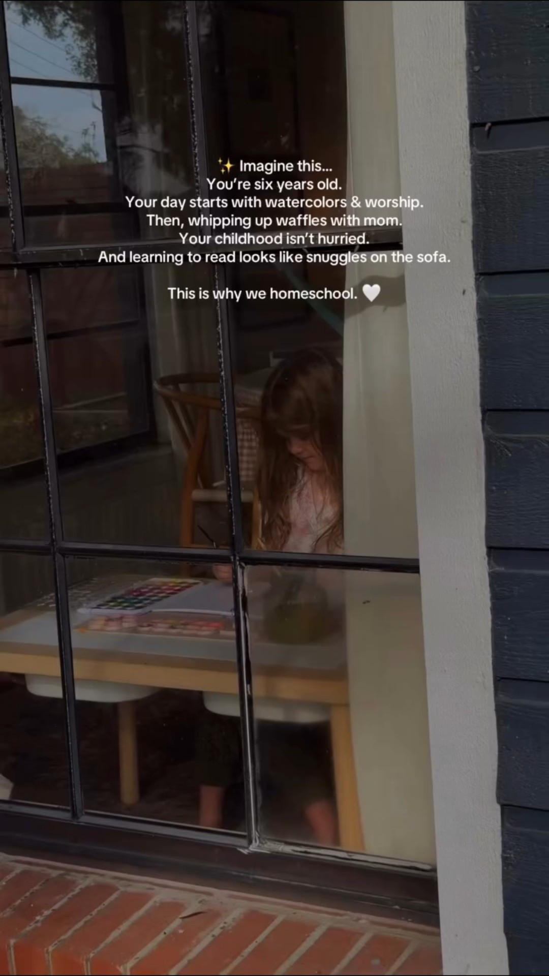 This is what homeschooling first grade looks like. 🥹

Slow mornings filled with creativity, connection, and calm. Where learning begins with art and worship, breakfast is made together, and reading lessons look like being held close on the sofa.

No rush.
No pressure.
Just childhood, protected. 🤍

Comment WATERCOLORS for the link to the watercolor book!

#homeschoolmom #homeschoolers #homeschooling #homeschool #homeschoolmama