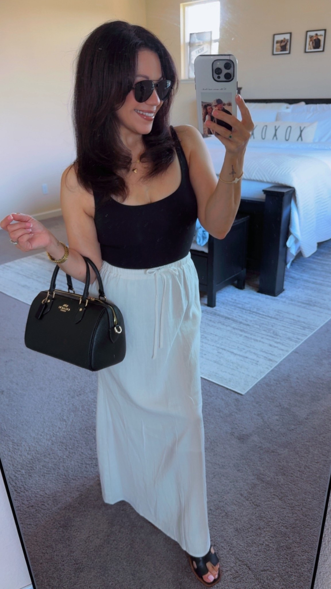 Wine tasting with Mom day. It was warm so I went with a cute casual but out together look that kept me cool and comfortable! 

#LTKShoeCrush #LTKFindsUnder100 #LTKPetite