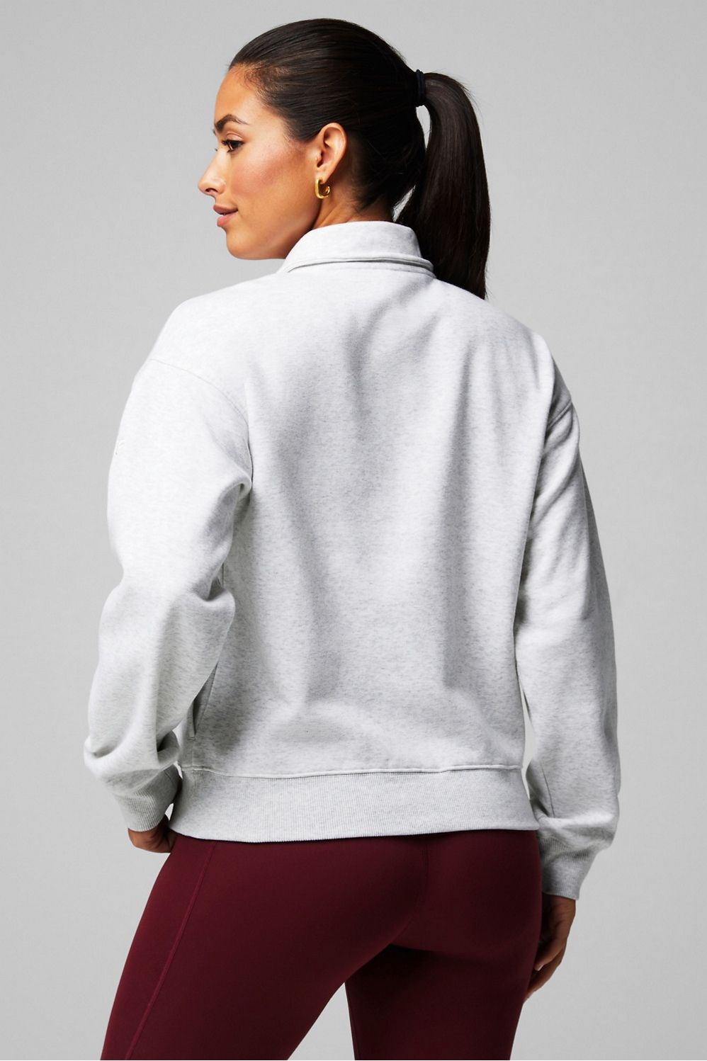 Cozy Fleece 1/2 Zip Sweatshirt | Fabletics - North America