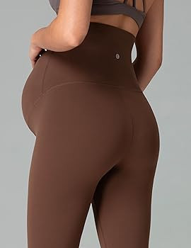 Colorfulkoala Womens Dreamlux Maternity Leggings Over The Belly 25" / 28" Inseam Soft Workout Act... | Amazon (US)