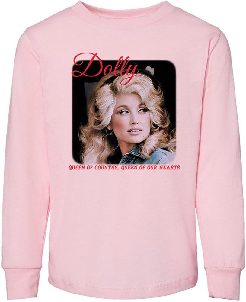 Dolly Queen of Country Toddler Kids Long Sleeve T-Shirt | Amazon (US)