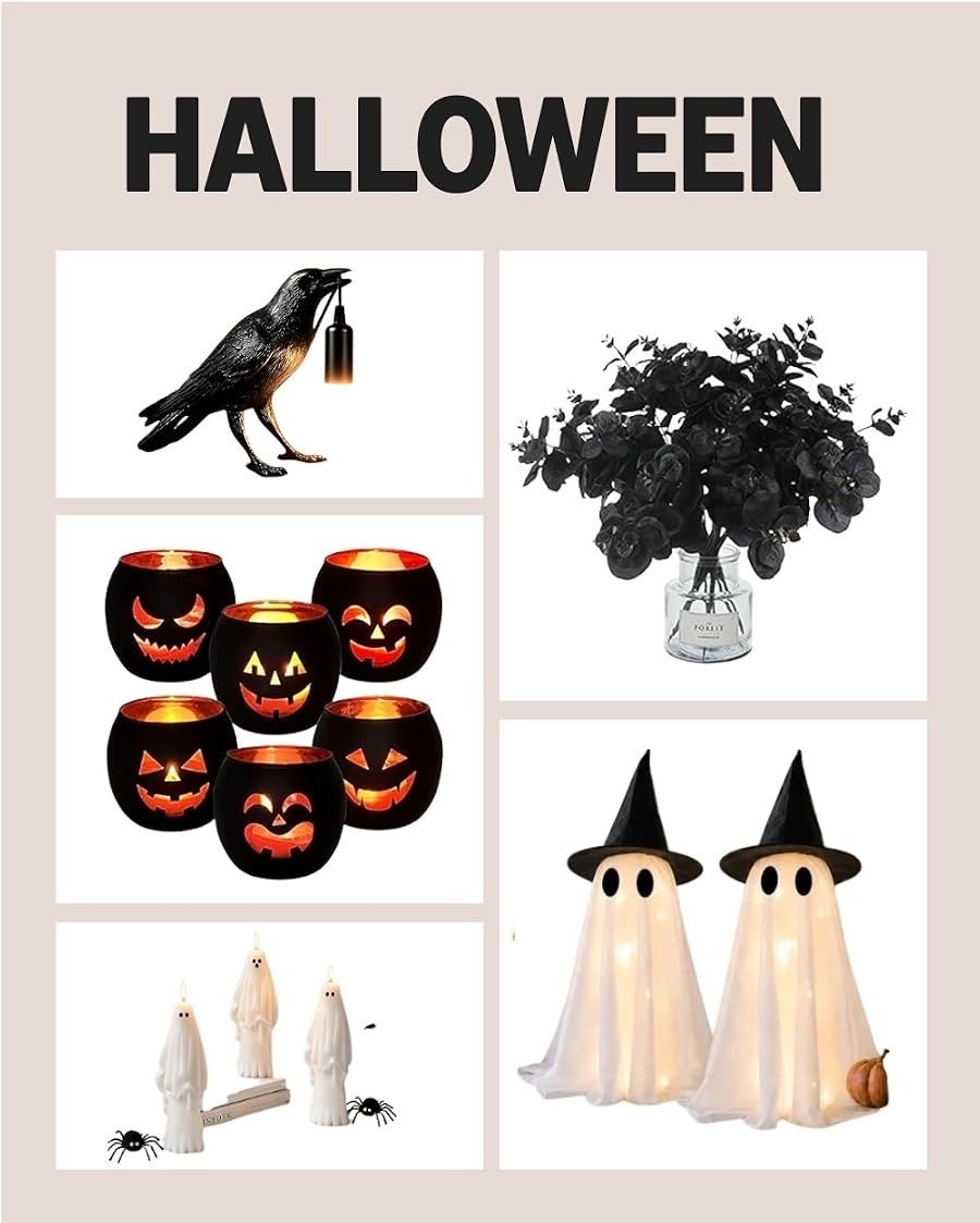 Spooky season starts at home. 🖤🎃 Sharing a few Halloween decor favorites I’m loving this year.

Halloween decor, spooky season, fall home, Amazon finds

#LTKSeasonal #LTKHome