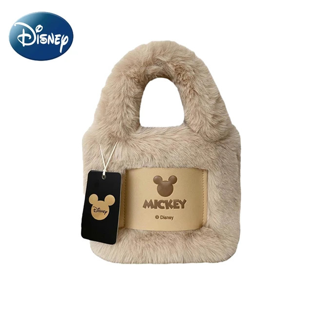 Disney Mickey Mouse Tote Designer Purses and Handbags for Girl Luxury Cute Plush Cartoon Ladies C... | AliExpress (US)