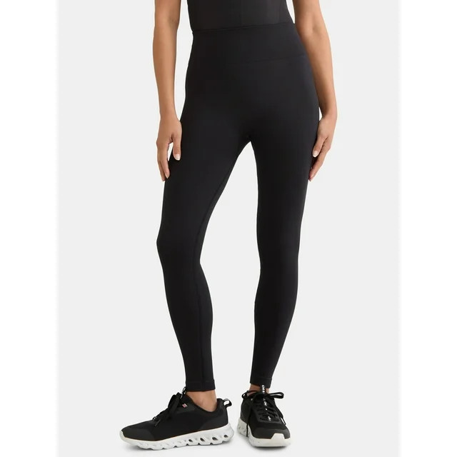 Avia Women's Seamless Mini Rib Legging, Sizes XS-XXXL | Walmart (US)