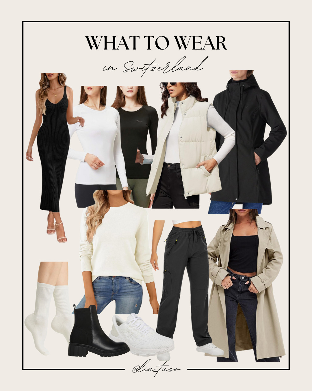 Packing for Switzerland? Here’s what to wear for a comfy & stylish trip! ❄️🇨🇭✨ 

 #TravelStyle #ChicAndComfy #SwitzerlandTravel #LTKStyleTip #LTKTravel