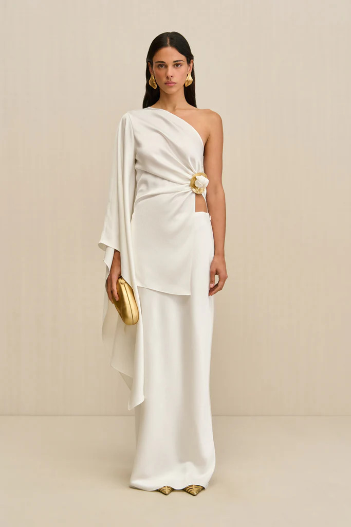 CHANTEL SKIRT - OFF WHITE | Cult Gaia - US