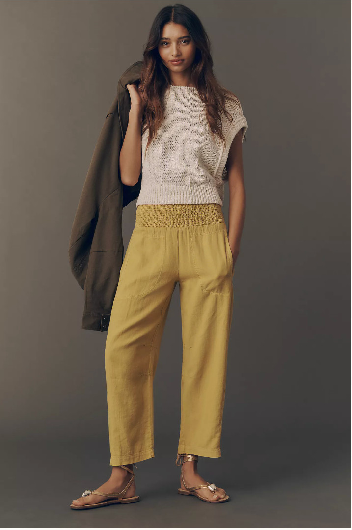 Looking for a simple but stylish outfit? Linen pants paired with a tank or button-down create a clean, effortless look perfect for everyday wear or vacation styling. 

 #LTKdayinmylife #LTKgrwm #LTKootd