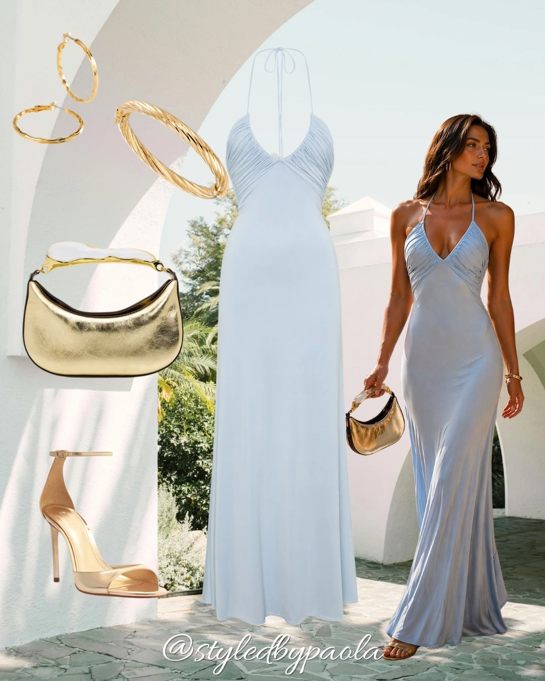 Effortless elegance in soft blue 💫 Everything is linked to shop 🤍

#LTKU #LTKSeasonal #LTKootd