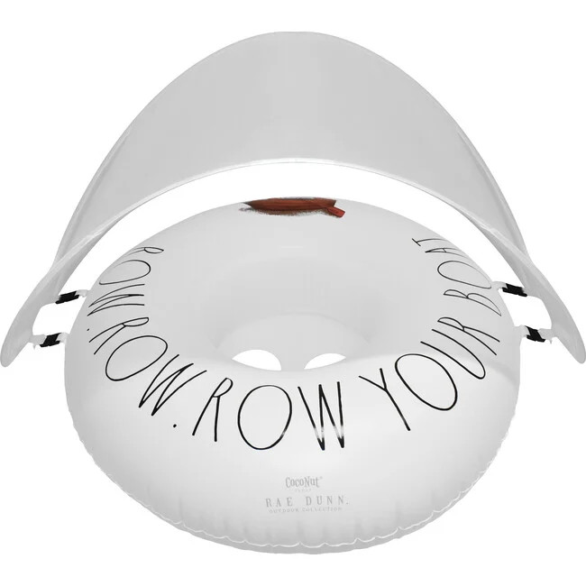 Toddler Float with Canopy, Row Row Row Your Boat | Maisonette