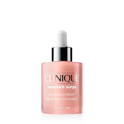 Clinique Moisture Surge Active Glow Serum with Lactic Acid, Hyaluronic Acid + Vitamin C | Hydrating, Lightweight + Oil Free​, 1.7 fl. oz. | Amazon (US)
