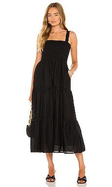 Seafolly Beach House Dress in Black from Revolve.com | Revolve Clothing (Global)