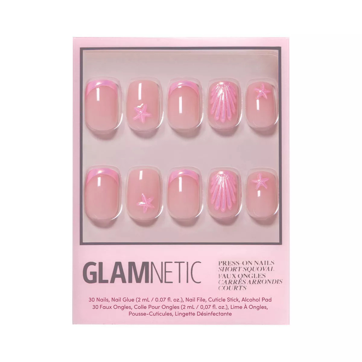 Glamnetic Press-On Nails - Blush Dunes - 30ct - Ulta Beauty | Target