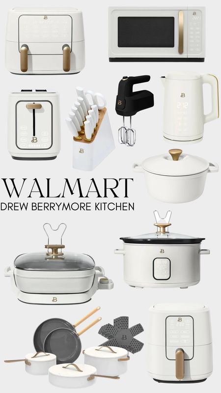 Gift ideas — ANYTHING from the drew Barrymore kitchen collection 😍

Gifts for her. Crockpot. Hand mixer. Toaster. Air fryer. Dual air fryer. Skillet. Microwave. Pots and pans. Knife set. Cook gift ideas 

#LTKhome #LTKGiftGuide #LTKCyberWeek