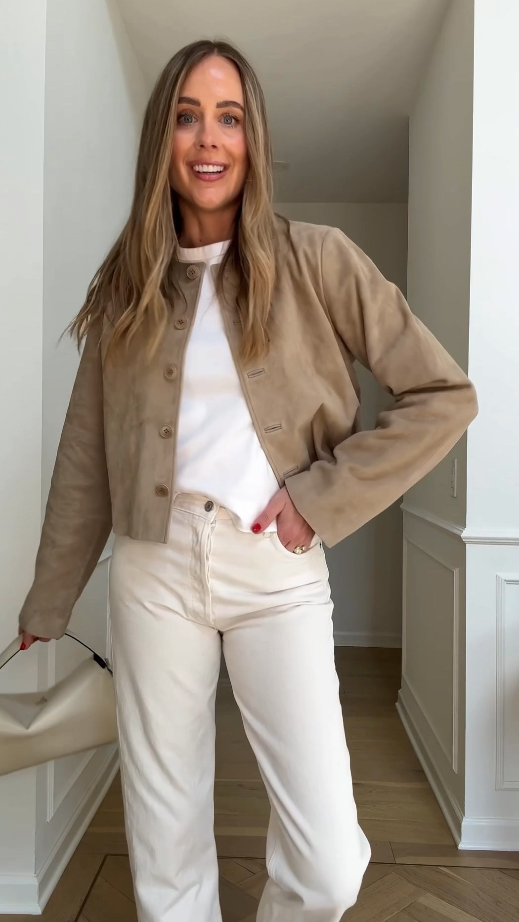 Fashion Jackson, suede jacket, white jeans

#LTKOver40 #LTKSeasonal #LTKootd