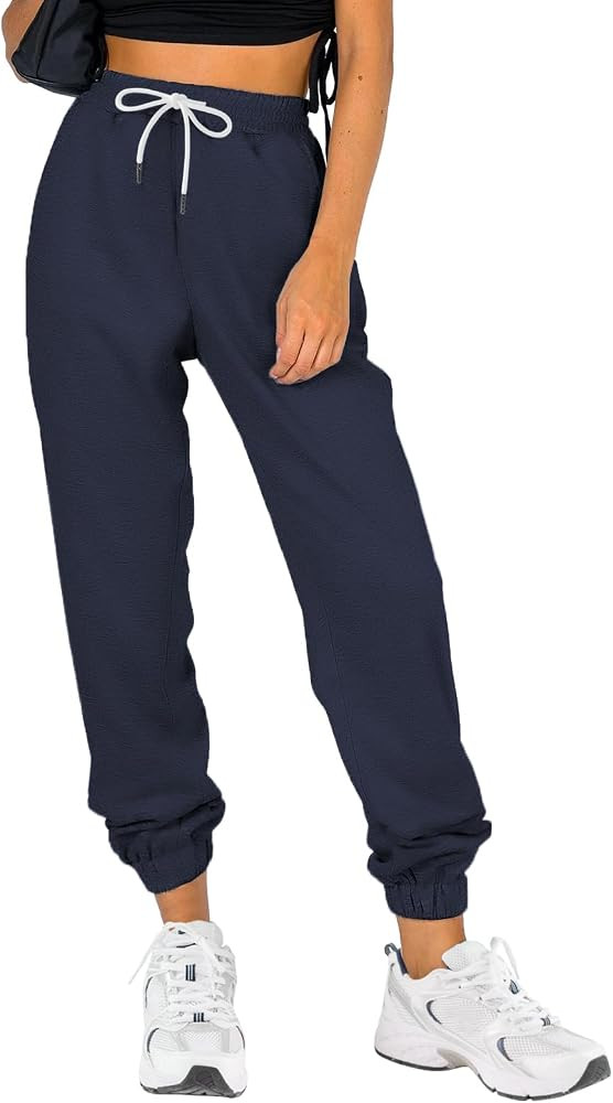 ATHMILE Sweatpants Women Baggy Joggers Lounge Sweat Pants | Amazon (US)