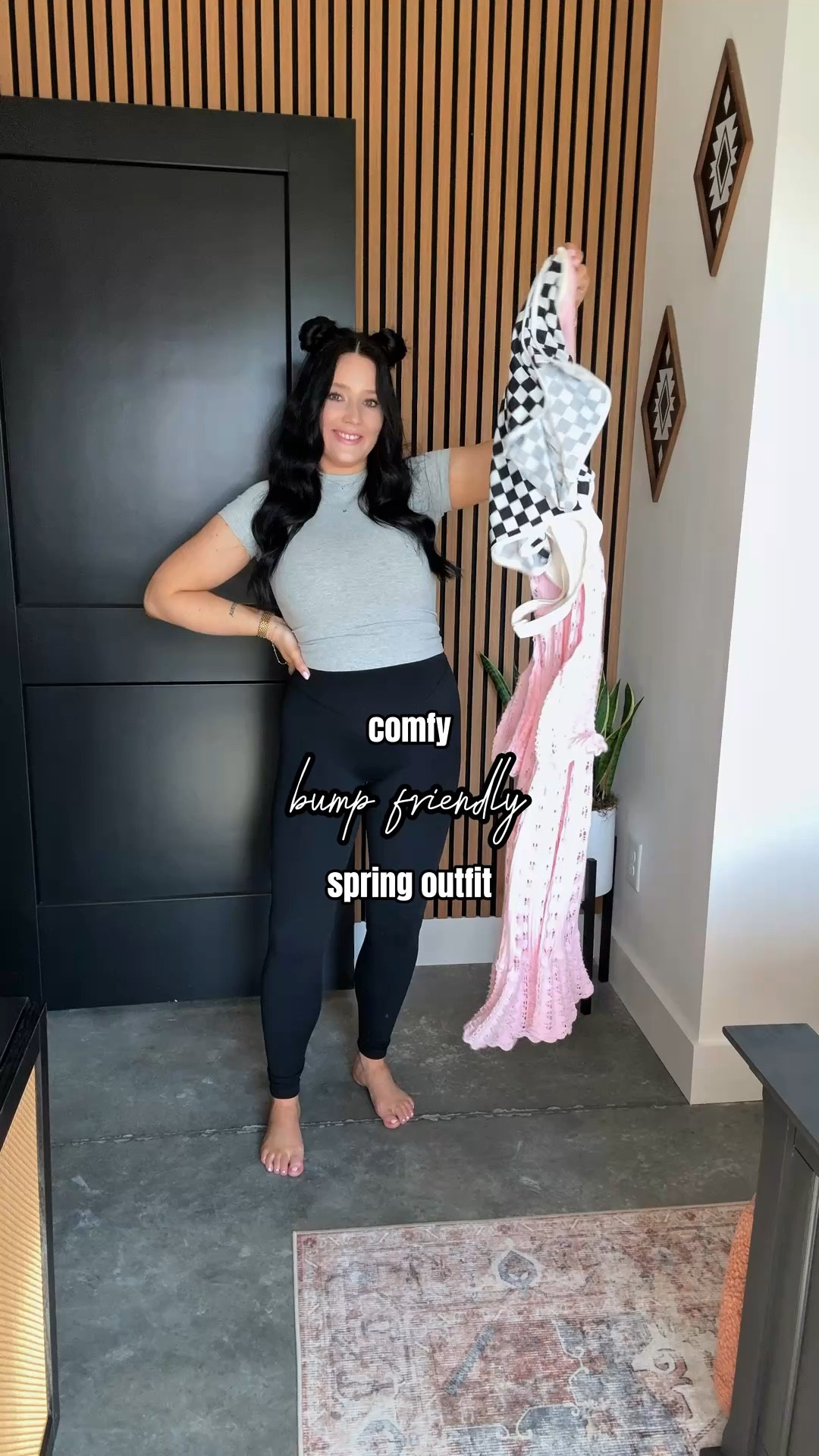 Comfy Bump Friendly Spring Outfit 💕

Bodysuit - medium (sized up one for the bump!)
Knit Duster Cardigan - small
Checkered Shorts - medium (I have the Soly Hux brand but they are almost sold out, so I did link two alternatives!)

This outfit has a very girly but alternative vibe to it & I'm loving it! This pink knit duster is perfect for when the temps start to warm up (I have it in multiple colors!) I paired it with these comfy checkered print shorts, a basic white bodysuit & my platform vans sneakers. 🖤

#casualoutfit #bumpstyle #alternativestyle #alternativeoutfit #springoutfits 


#LTKootd #LTKgrwm #LTKBump