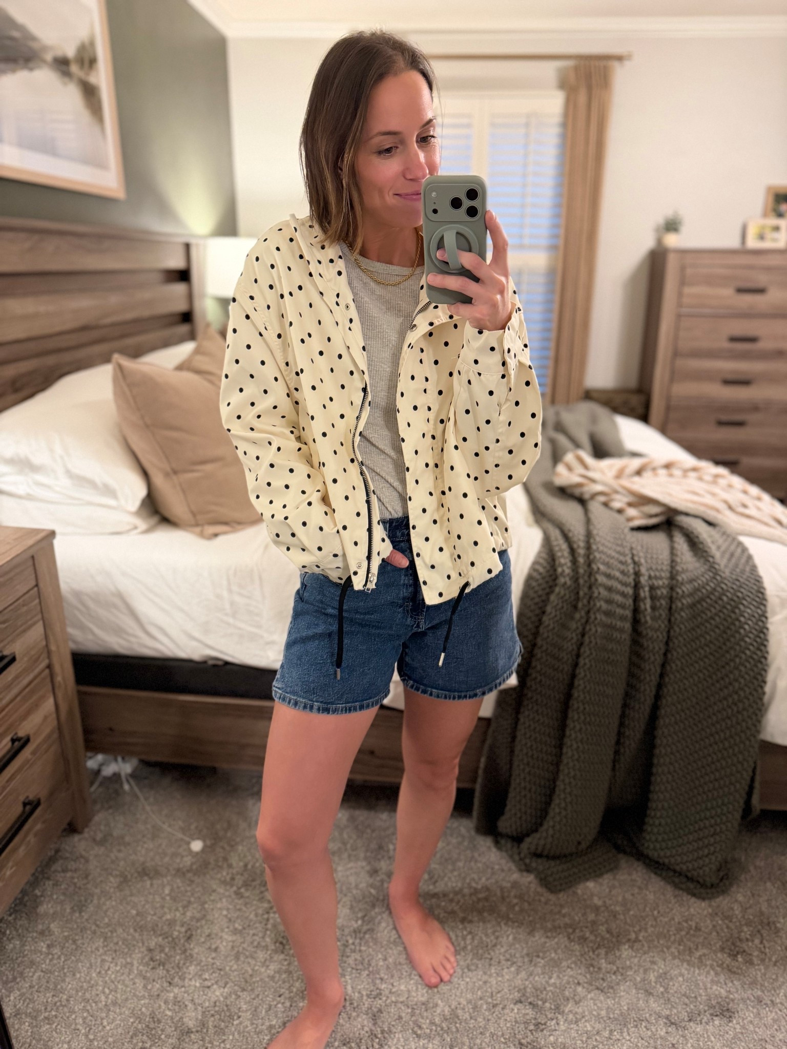 The cutest little jacket for spring! I absolutely adore it! Not available for prime shipping in most sizes, but worth the wait! I’m wearing a M!

#LTKootd #LTKmomlife