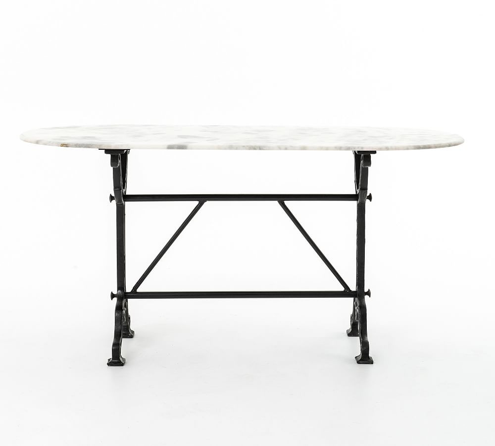 Laurel Marble Console Desk (59") | Pottery Barn (US)