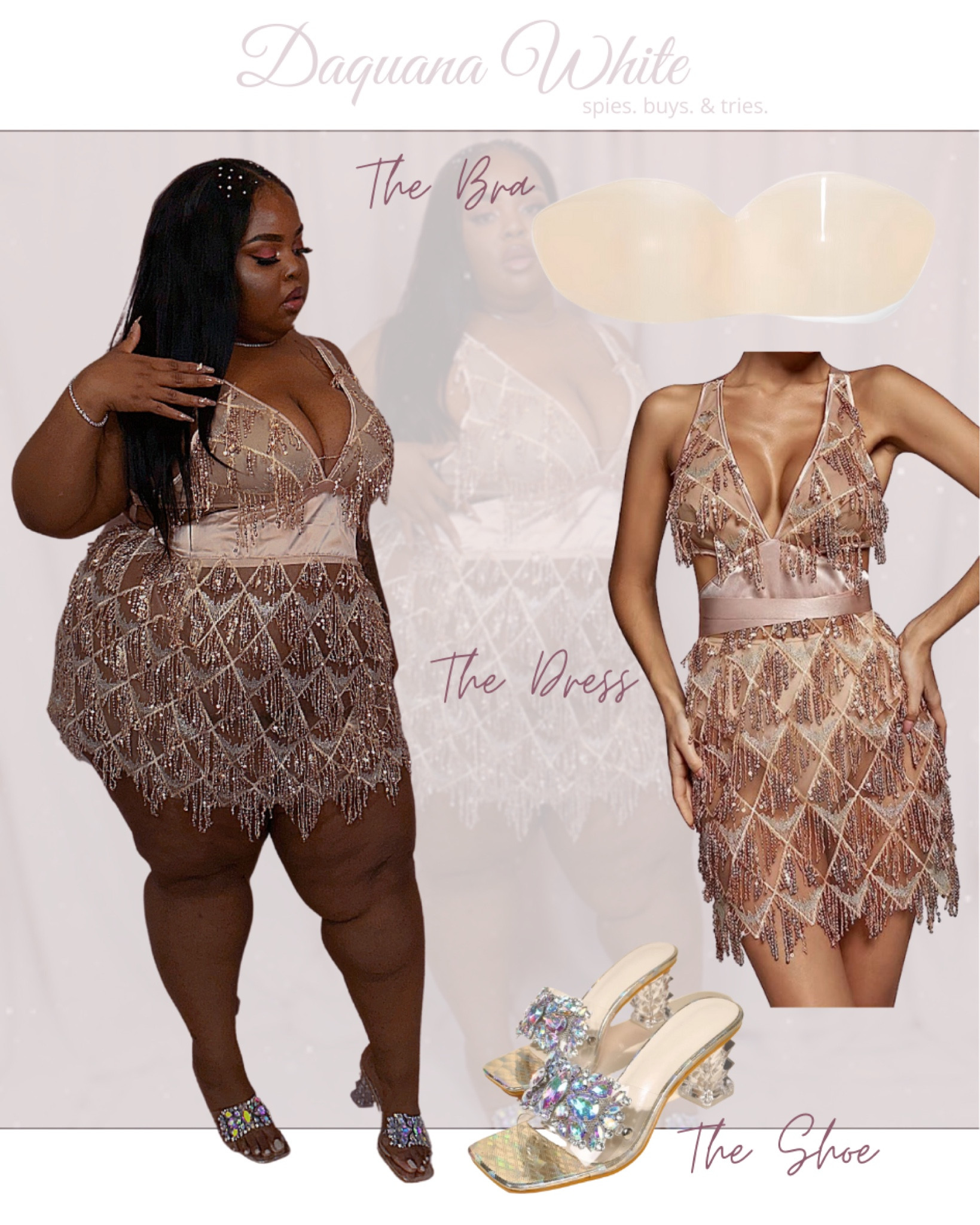 the bra, the dress, the shoe 😍 

#LTKcurves #LTKunder50 #LTKFind