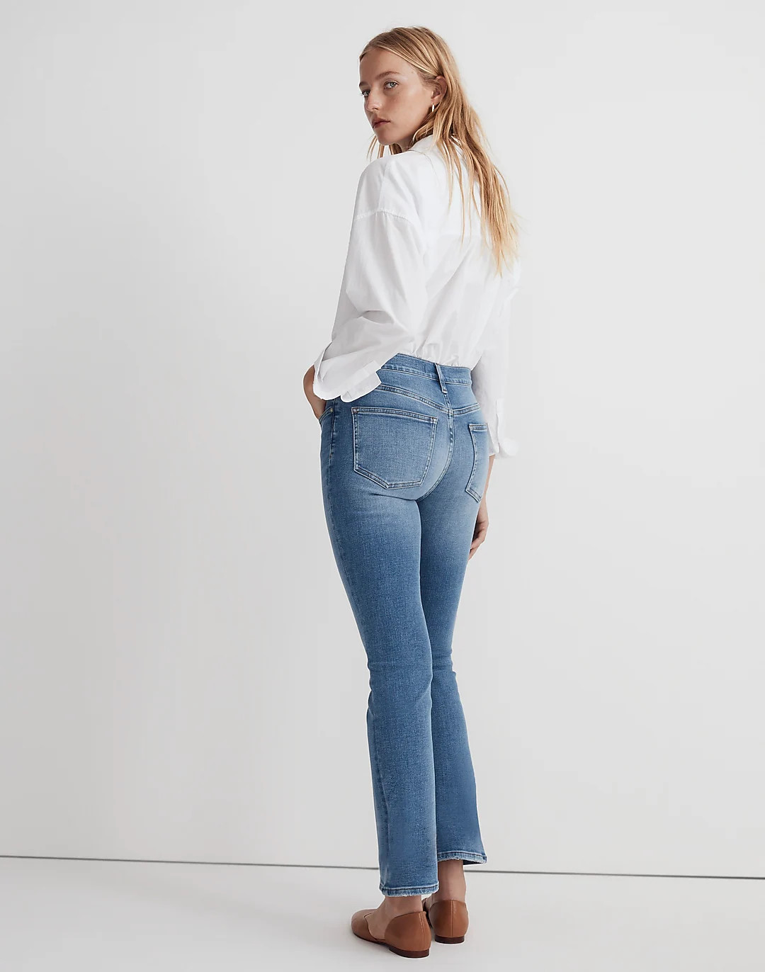 Kick Out Crop Jeans in Mather Wash | Madewell