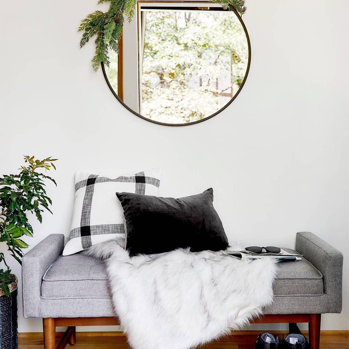 28" Round Decorative Wall Mirror - Threshold™ | Target