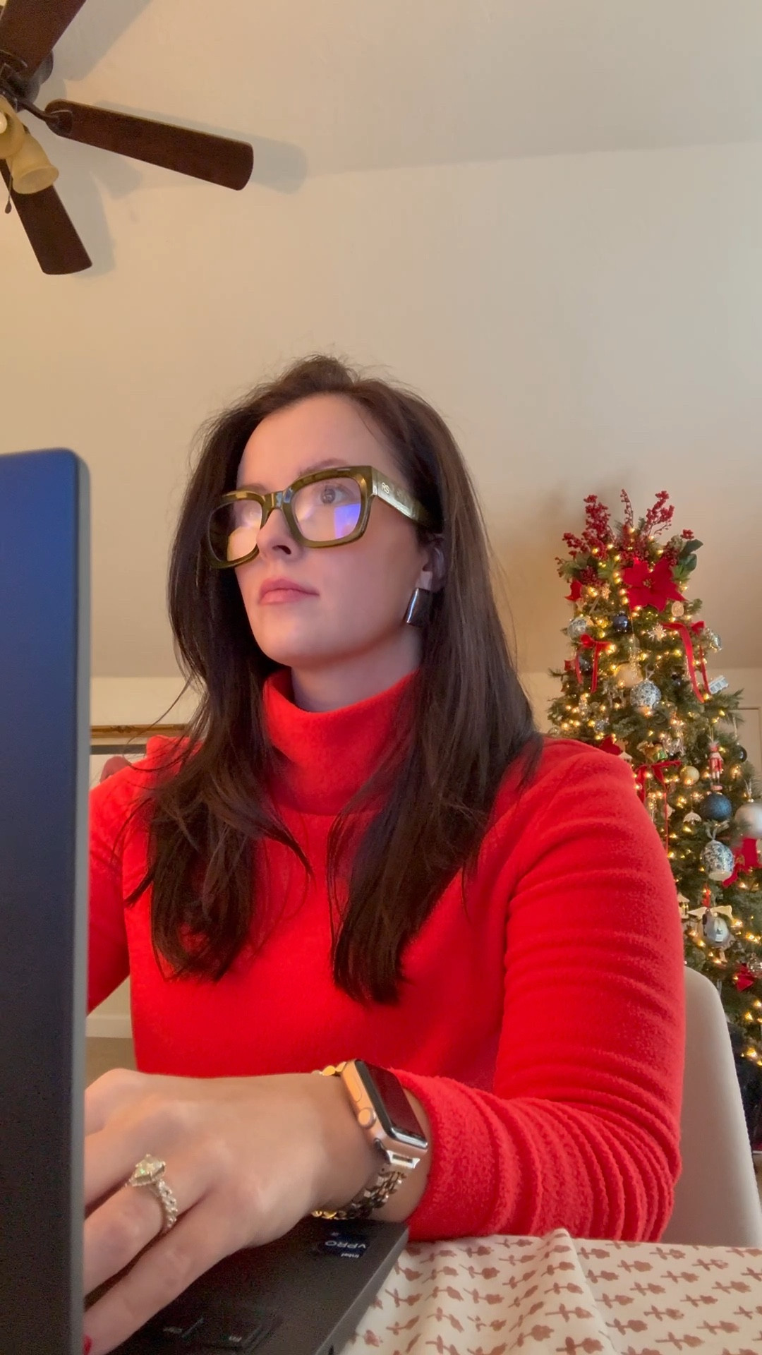 My all time favorite top of winter: this red turtleneck in a cozy fleece by Dudley Stephens 
I own it in 6 colors because it’s THAT good! Lol. I’m wearing a Small here in the Park Slope

#LTKdayinmylife #LTKHoliday