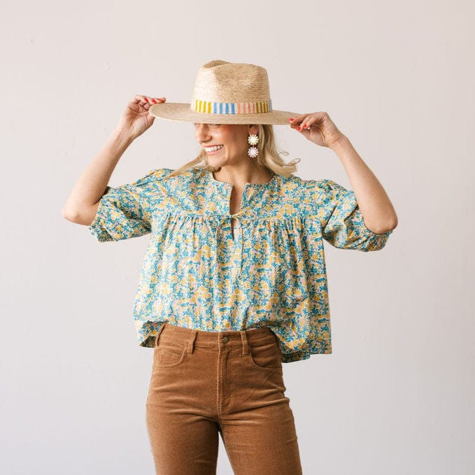 Paradise Floral Mira Top | Sunshine Tienda