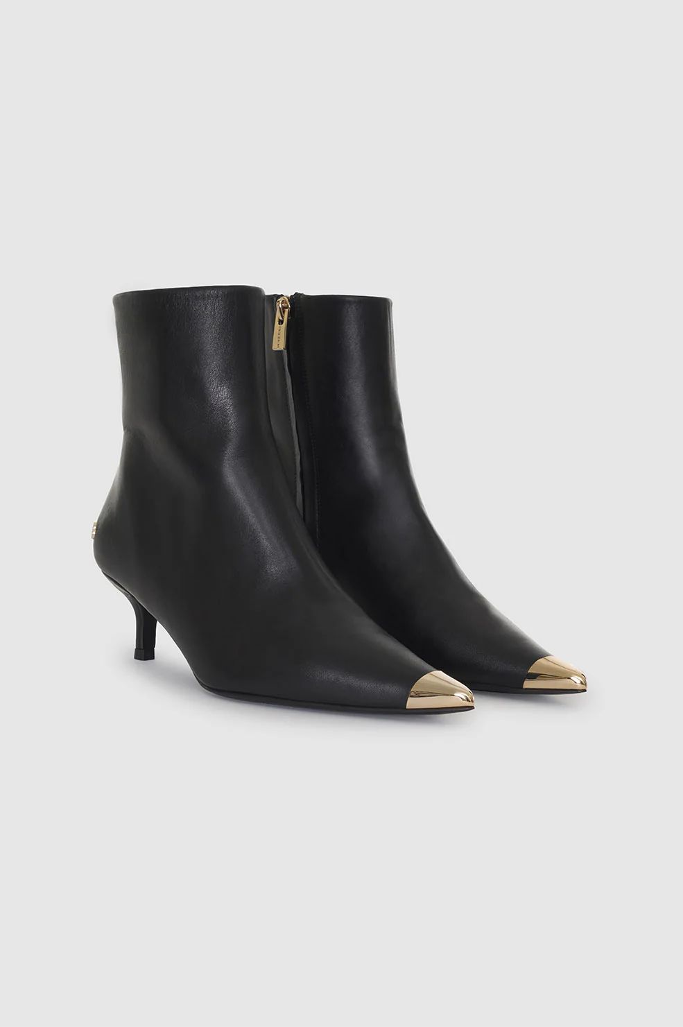 Gia Boots With Metal Toe Cap | Anine Bing